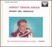 Great Tenor Arias