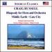 Russell: Rhapsody for Horn and Orchestra / Middle Earth