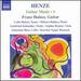 Henze: Guitar Music 1