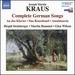 Joseph Martin Kraus: Complete German Songs