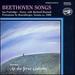 Beethoven Songs