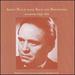 Adolf Busch Plays Bach & Beethoven in Wartime Ny