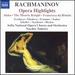 Rachmaninov: Opera Highlights (Hlts)