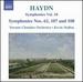 Joseph Haydn: Symphonies, Nos. 62, 107 and 108; Vol. 34