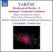 Varese: Orchestral Works Vol. 2-Ameriques; Ecuatoria; Ionisation