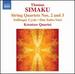 String Quartets Nos. 2 & 3 / Soliloquy Cycle