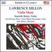 Dillon: Violin Music