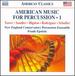 American Music for Percussion 1