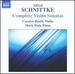 Schnittke: Complete Violin Sonatas