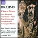 Choral Music: Alto Rhapsody & Gesang Der Parzenb