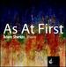 As at First