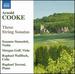 Three Str Sonatas