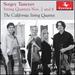 String Quartets 2 & 6