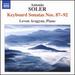 Keyboard Sonatas 87-92