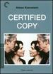 Certified Copy [Blu-Ray]