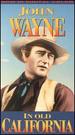 In Old California [Vhs]
