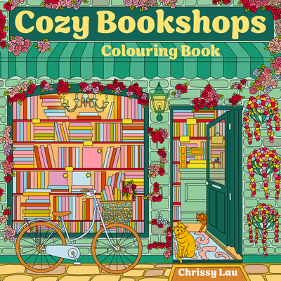 Cozy Bookshops: Colouring Book - 