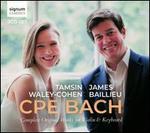 CPE Bach: Complete Original Works for Violin & Keyboard
