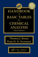CRC Handbook of Basic Tables for Chemical Analysis