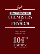 CRC Handbook of Chemistry and Physics