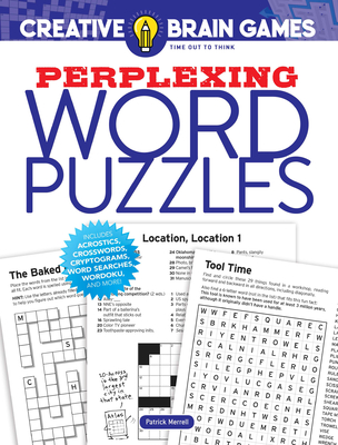 Creative Brain Games Perplexing Word Puzzles - Merrell, Patrick