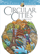 Creative Haven Circular Cities Coloring Book