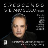 Crescendo - Andrius Bernotaitis (clarinet); Stefano Secco (tenor); Kaunas State Choir of Lithuania (choir, chorus);...