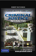 Criminal Justice Interactive Student Access Code Card