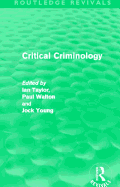 Critical Criminology (Routledge Revivals)