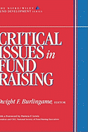 Critical Issues in Fund Raising