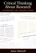 Critical Thinking about Research: Psychology and Related Fields