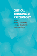 Critical Thinking in Psychology