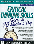 Critical Thinking Skills Success in 20 Minutes a Day