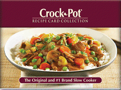 Crock-Pot Recipe Card Collection Tin