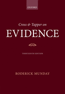 Cross & Tapper on Evidence