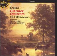 Crusell: Clarinet Quartets - Bruno Schrecker (cello); Peter Carter (violin); Prudence Pacey (viola); Thea King (clarinet)