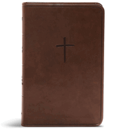 CSB Compact Bible, Value Edition, Brown Leathertouch