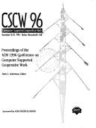 Cscw 95: Conference on Computer Supported Cooperative Work