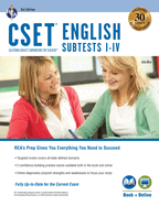 CSET English Subtests I-IV Book + Online