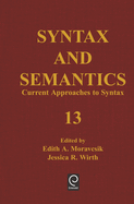 Current approaches to syntax.