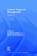 Current Topics in Management: Volume 10