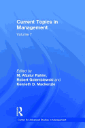 Current Topics in Management: Volume 7