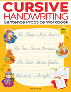 Cursive Handwriting: Sentence: Practice Workbook for Children