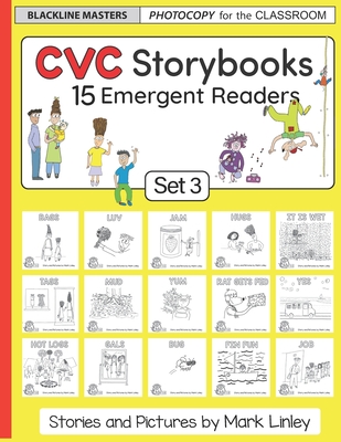 CVC Storybooks: SET 3: Teacher Edition - Linley, Mark
