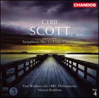 Cyril Scott: Symphony No. 1; Cello Concerto - Paul Watkins (cello); BBC Philharmonic Orchestra; Martyn Brabbins (conductor)