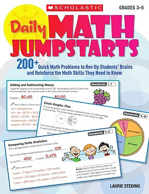 Daily Math Jumpstarts, Grades 3-5 - Steding, Laurie