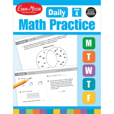 Daily Math Practice, Grade 4 Te - Evan-Moor Educational Publishers