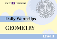Daily Warm-Ups for Geometry