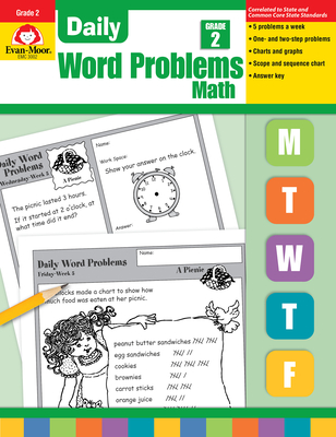 Daily Word Problems Grade 2 - Evan-Moor Educational Publishers