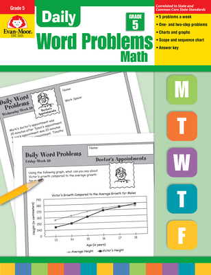 Daily Word Problems Grade 5 - Evan-Moor Educational Publishers